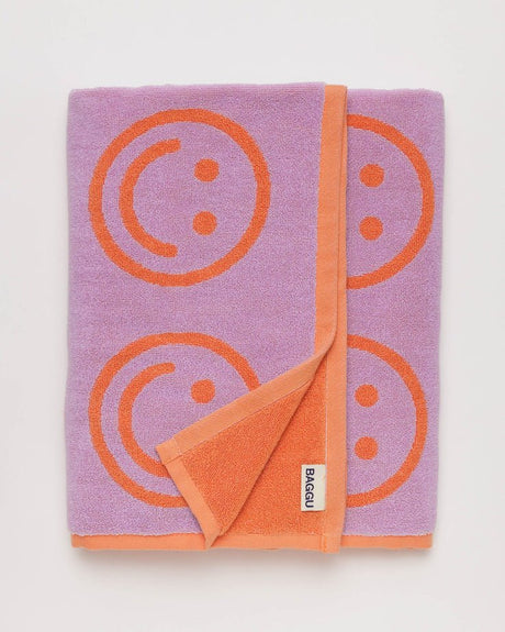 Bath Towel - Happy Lilac - ascot + hart