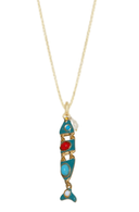 Big Catch Multi Stone Necklace - ascot + hart