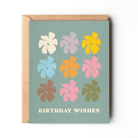Birthday Wishes Flower - Spring Birthday Card - ascot + hart