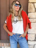 Bonjour Ringer Tee - ascot + hart