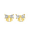 Bow Stud Earrings - ascot + hart
