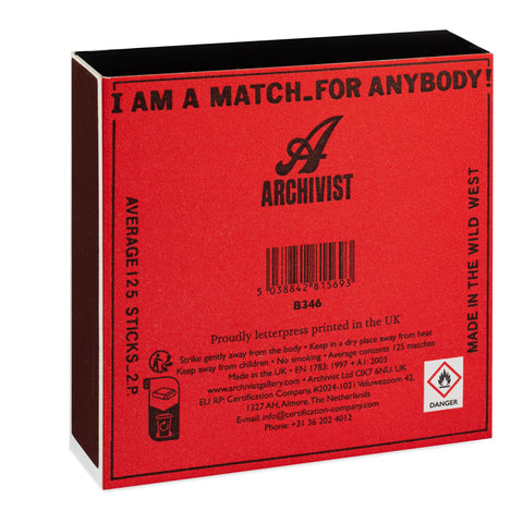 Cowgirl Safety Matches