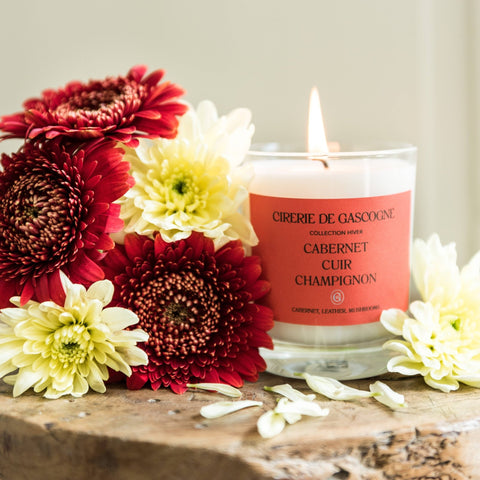 Cabernet, Leather, Mushrooms Blend Candle - ascot + hart