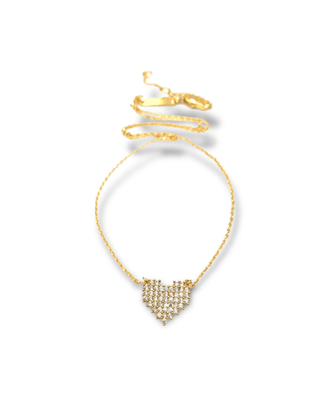 Cadence Heart Necklace - ascot + hart