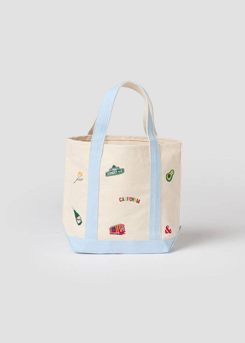 California Icons Small Tote - ascot + hart