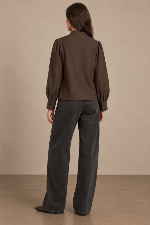 Camden Long Sleeve Blouse - ascot + hart