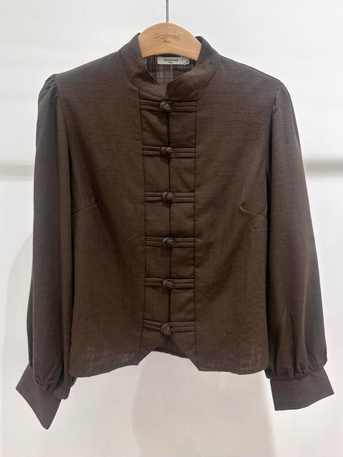 Camden Long Sleeve Blouse - ascot + hart