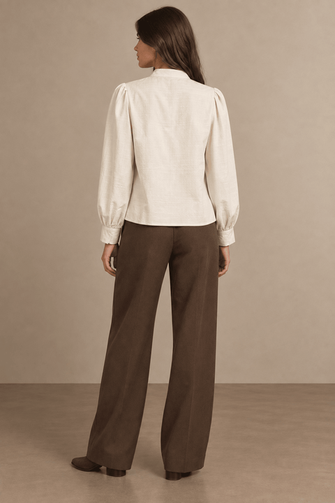 Camden Long Sleeve Blouse - ascot + hart