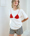 Caviar Bikini Tee - ascot + hart