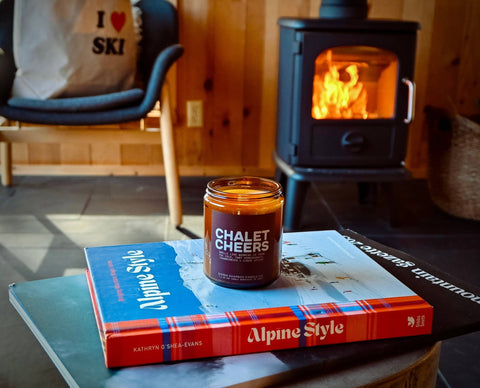 CHALET CHEERS CANDLE - [POMEGRANATE + CRANBERRY CIDER] - ascot + hart