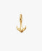 Clare V. Anchor Charm - Vintage Gold - ascot + hart