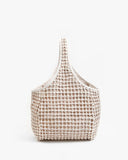 Clare V. Bando Bag - Knot Woven Leather - ascot + hart