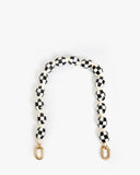 Clare V. Checker Shortie Strap - ascot + hart