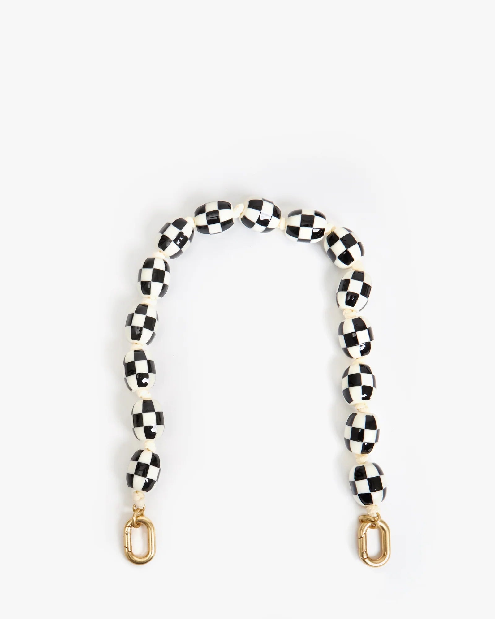 Clare V. Checker Shortie Strap – ascot + hart