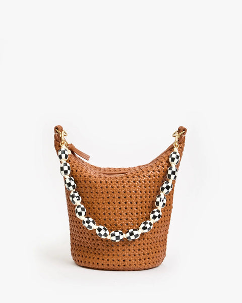 Clare V. Checker Shortie Strap - ascot + hart