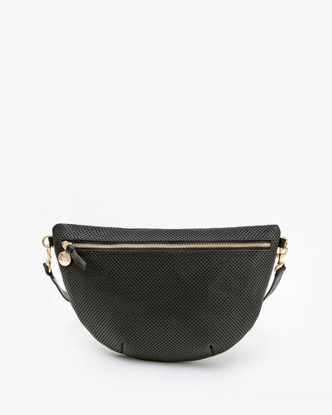 Clare V. Grande Fanny - Black Perf - ascot + hart
