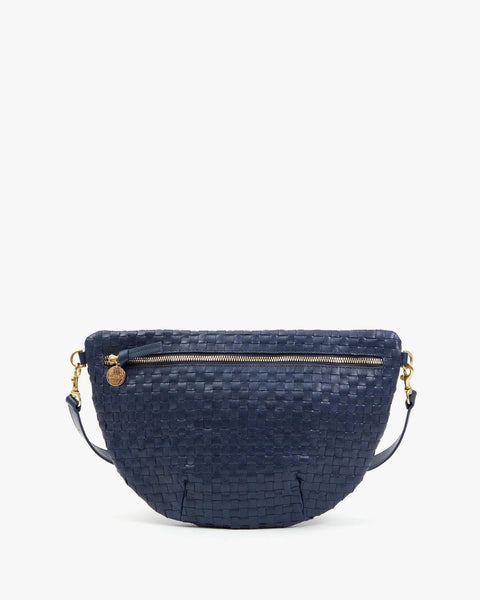 Clare V. Grande Fanny - Woven Checkered - ascot + hart