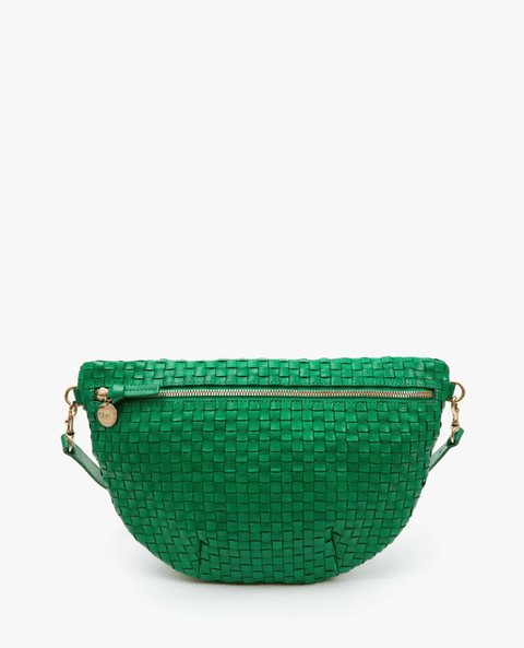 Clare V. Grande Fanny - Woven Checkered - ascot + hart