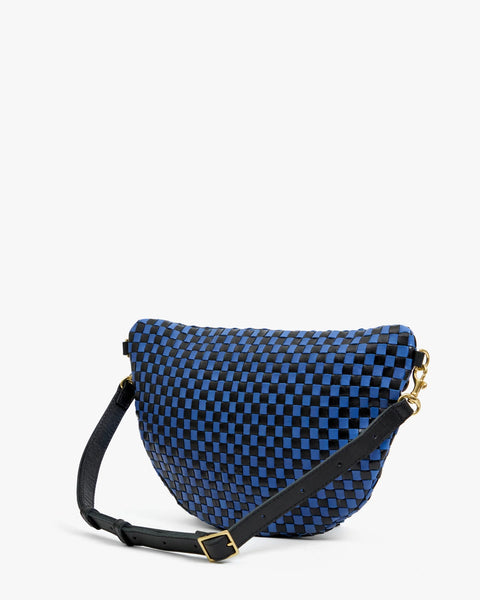 Clare V. Grande Fanny - Woven Checkered - ascot + hart