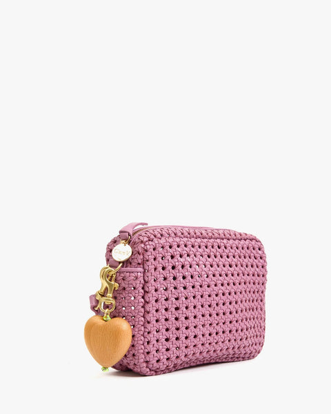 Clare V. Grande Heart Fob - ascot + hart