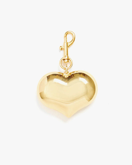 Clare V. Grande Mylar Heart Fob - ascot + hart