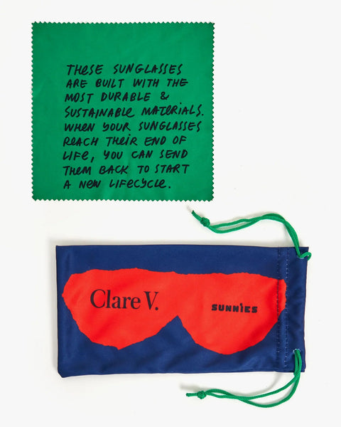 Clare V. Heather Sunglasses - ascot + hart