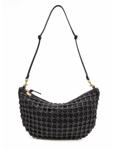 Clare V. Knot Woven Lune - Black - ascot + hart