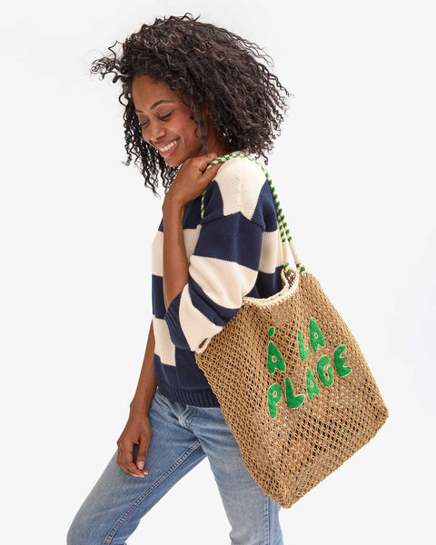 Clare V. L'Été Tote - Á La Plage - ascot + hart