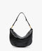 Clare V. Lune - Black Crinkle Patent - ascot + hart