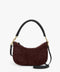 Clare V. Petit Moyen - Truffle Suede w/ Whipstitch - ascot + hart