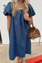Cleo Puff Sleeve Dress - ascot + hart