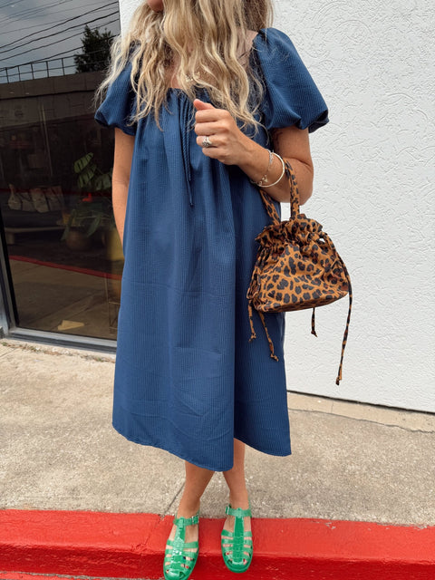 Cleo Puff Sleeve Dress