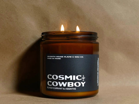COSMIC COWBOY - Black Currant & Absinthe Candle - ascot + hart