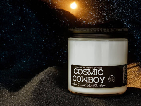COSMIC COWBOY - Black Currant & Absinthe Candle - ascot + hart