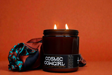 COSMIC COWGIRL - Saffron, Cedar & Amberwood Candle - ascot + hart