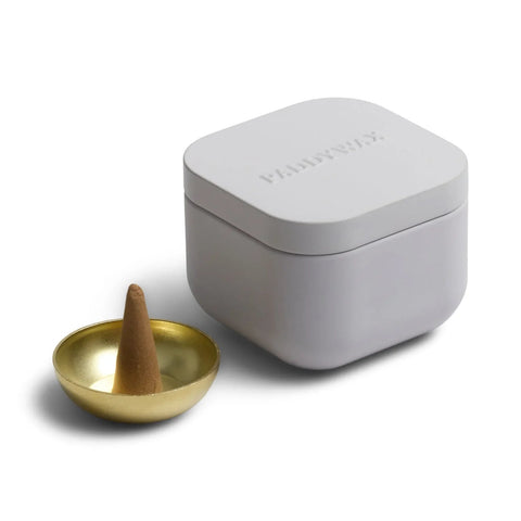 Cotton & Teak - Metal Incense Tin - ascot + hart