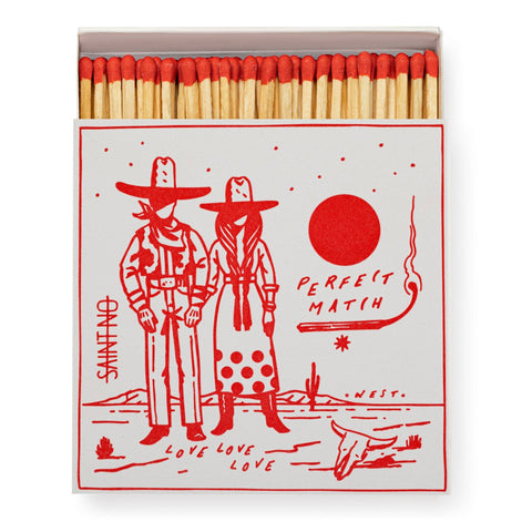 Cowboy's Perfect Match - Safety Matches - ascot + hart
