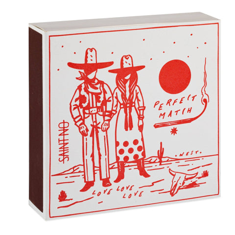 Cowboy's Perfect Match - Safety Matches - ascot + hart