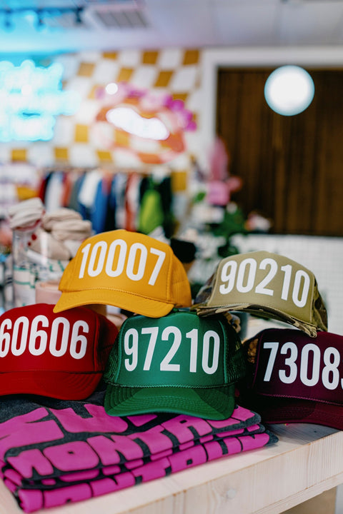 Custom Zip Code Trucker - ascot + hart