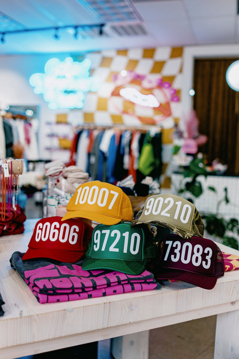 Custom Zip Code Trucker - ascot + hart