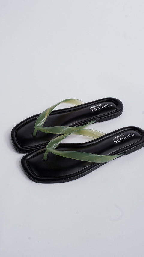 Dakota Jelly Strap Flip Flops - ascot + hart