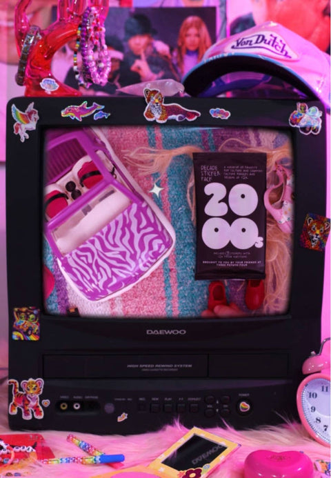Decade Sticker Card Pack - Y2K - ascot + hart