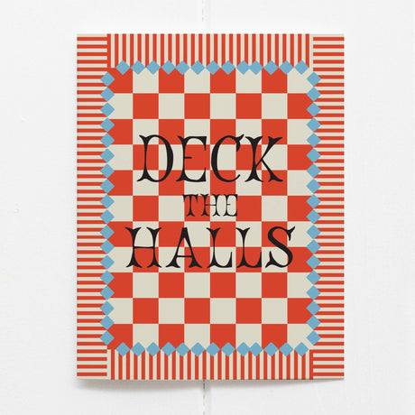 Deck The Halls Card - ascot + hart