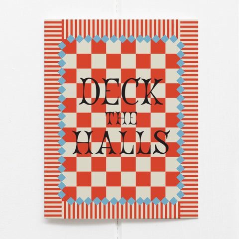 Deck The Halls Card - ascot + hart