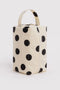 Dopp Kit - Cream and Black Polka Dot - ascot + hart