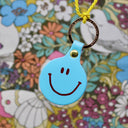 Feeling Lush Smilie Face Key Fob - ascot + hart