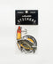 Fishing Vinyl Sticker Three-Pack - ascot + hart