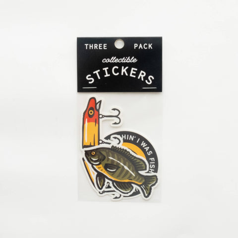 Fishing Vinyl Sticker Three-Pack - ascot + hart