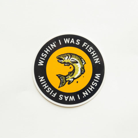 Fishing Vinyl Sticker Three-Pack - ascot + hart