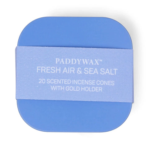 Fresh Air & Sea Salt - Metal Incense Tin - ascot + hart